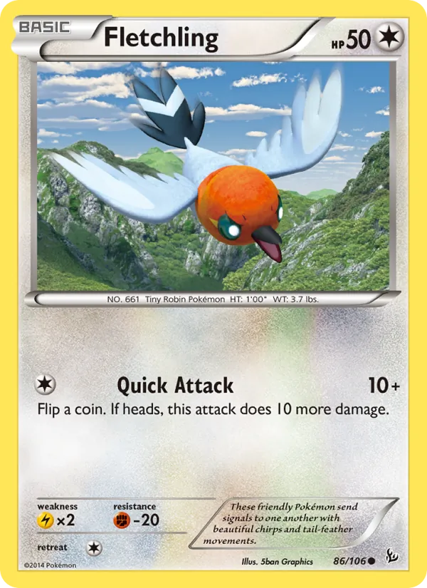 Fletchling card