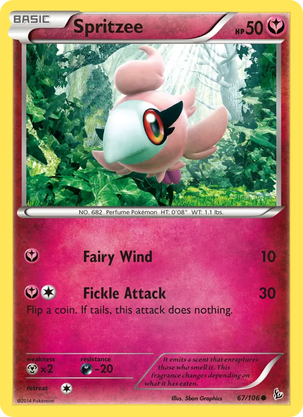 Spritzee card