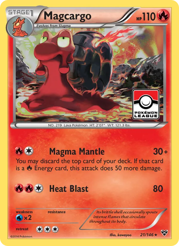 Magcargo card