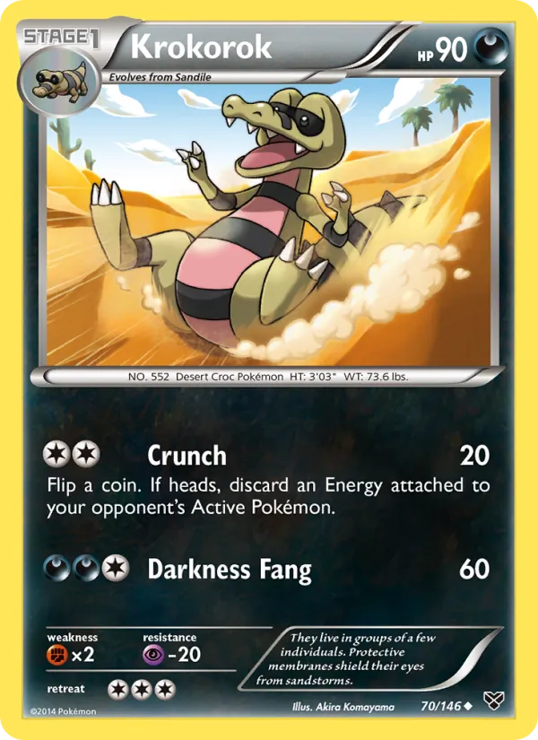 Krokorok card