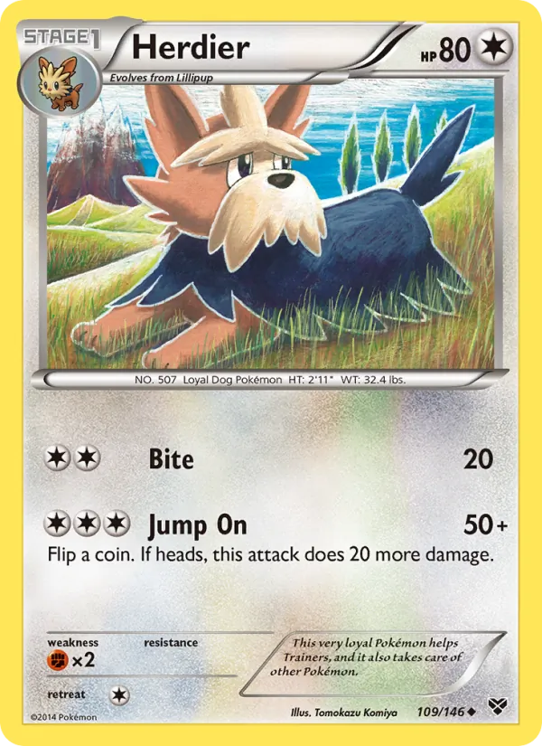 Herdier card