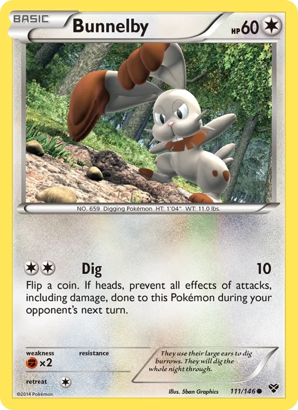 Bunnelby card