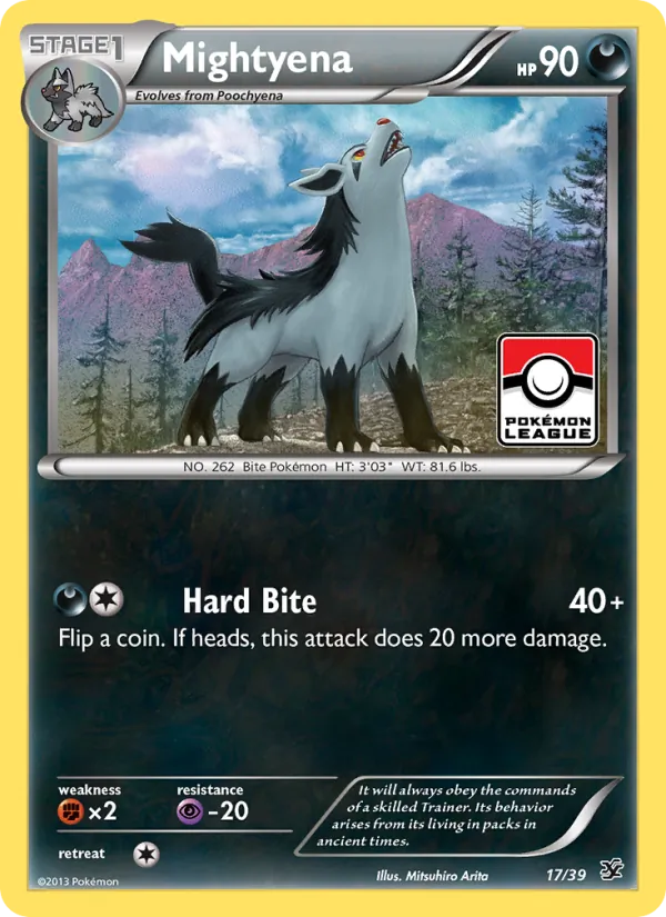 Mightyena card