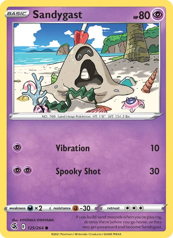 Sandygast card