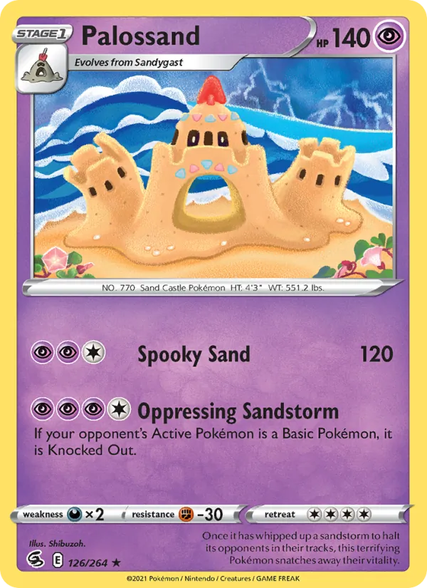 Palossand card