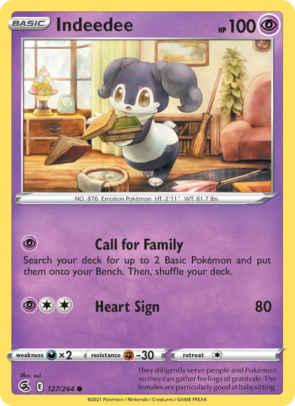 Indeedee card