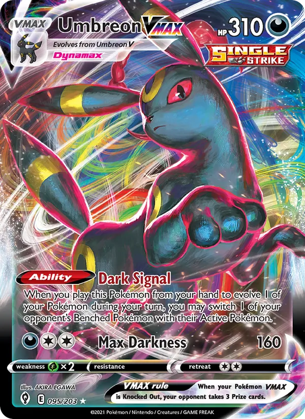 Umbreon VMAX card