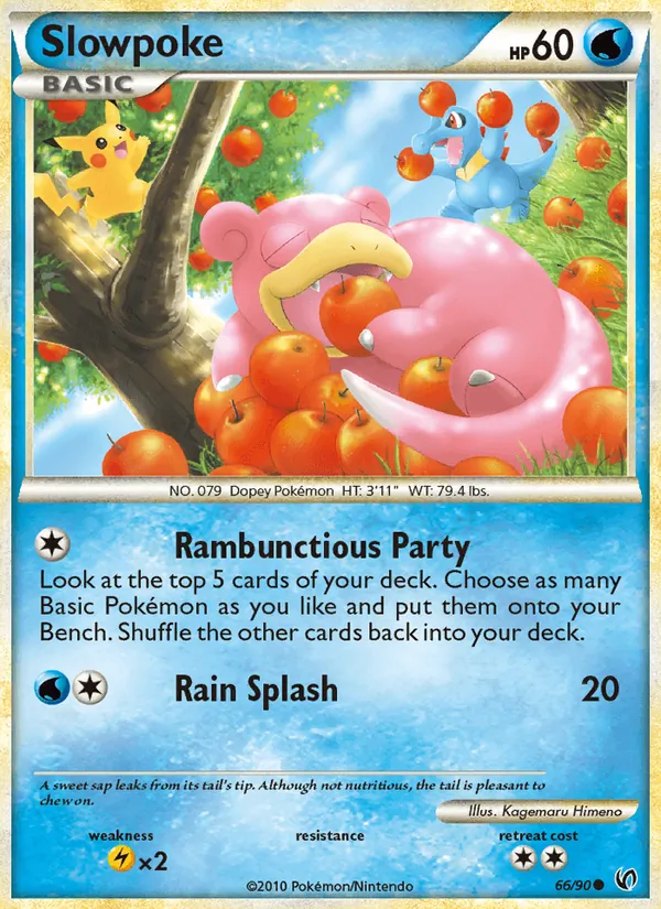 Slowpoke card