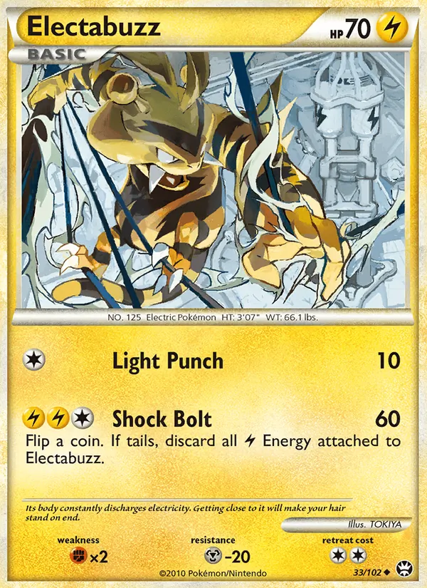 Electabuzz card