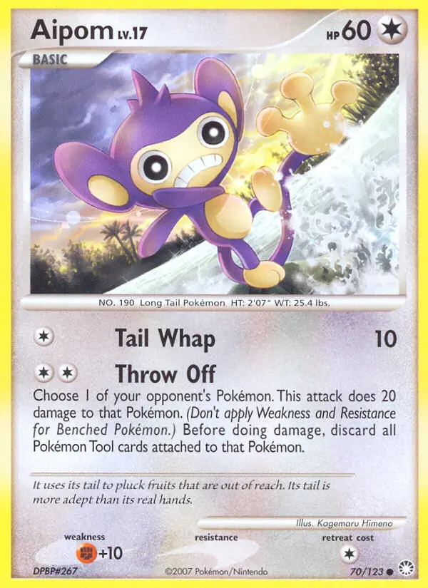 Aipom card