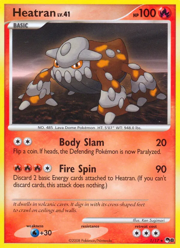 Heatran card