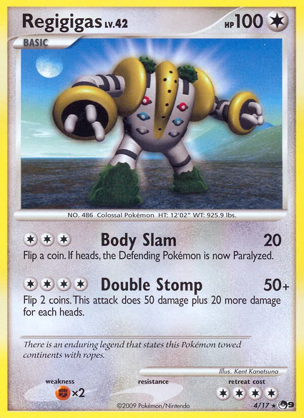 Regigigas card