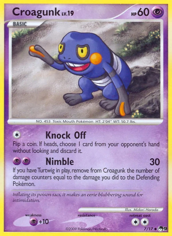 Croagunk card