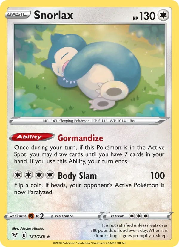 Snorlax card