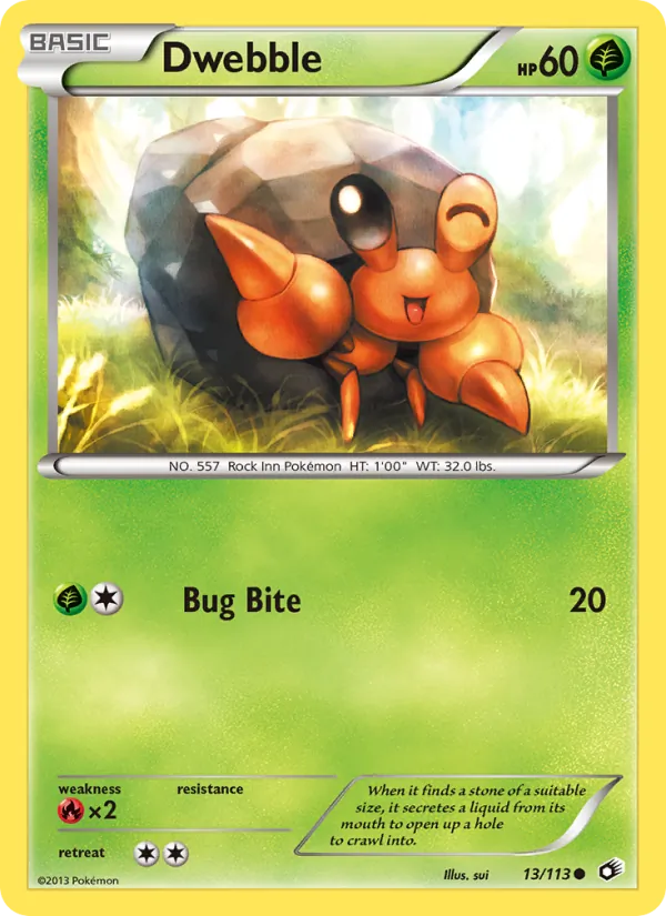Dwebble card