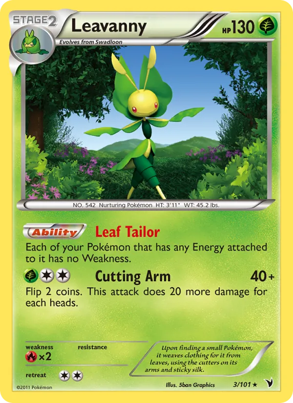 Leavanny card