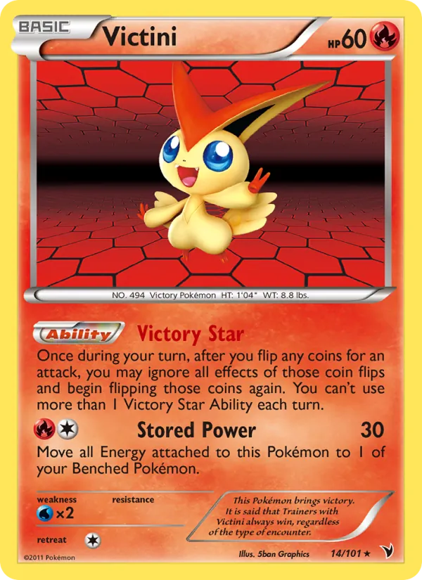 Victini card