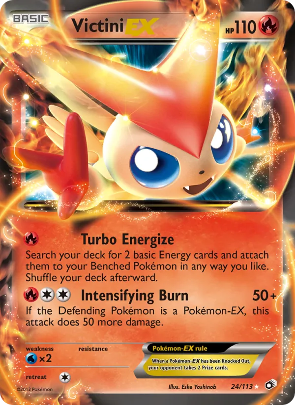 Victini-EX card
