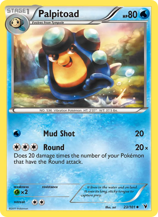 Palpitoad card