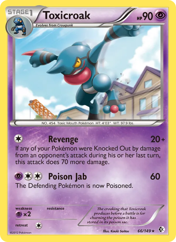 Toxicroak card