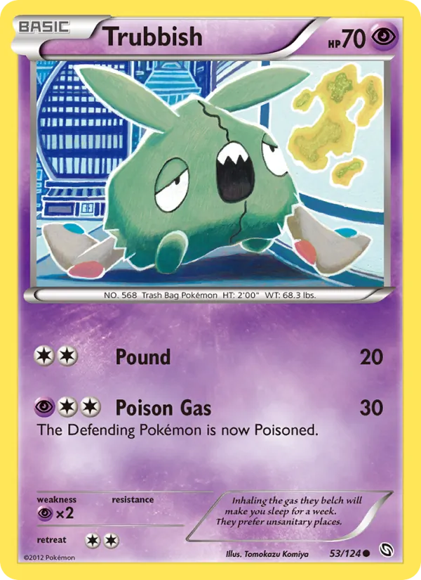Trubbish card