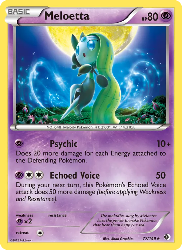 Meloetta card