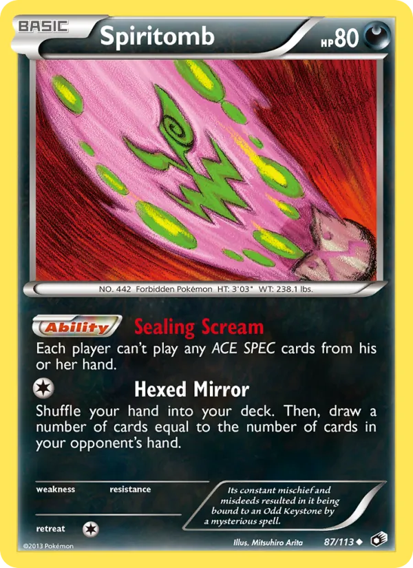 Spiritomb card