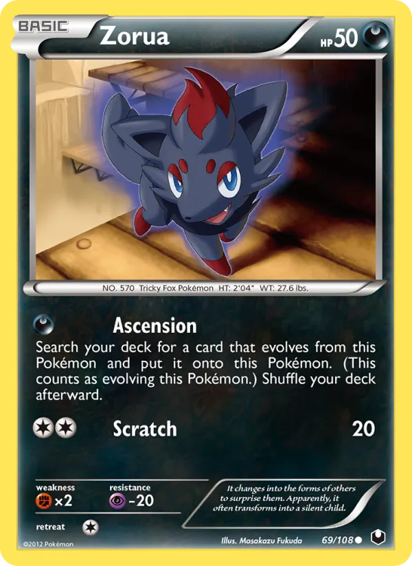 Zorua card