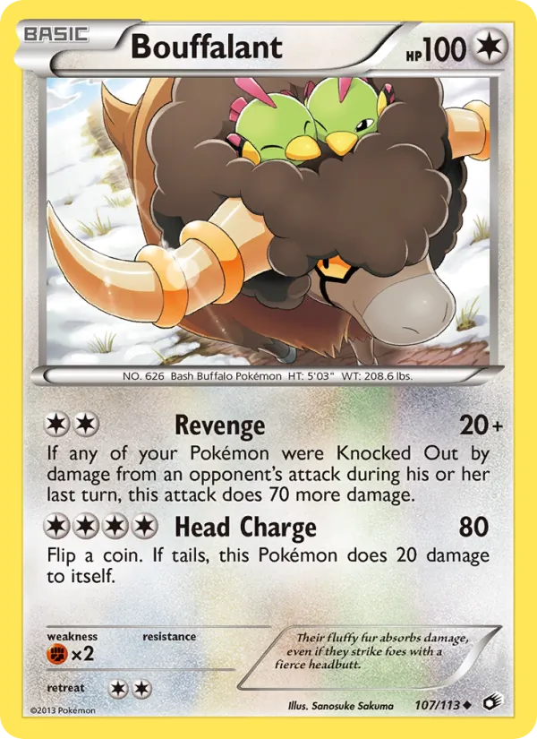 Bouffalant card