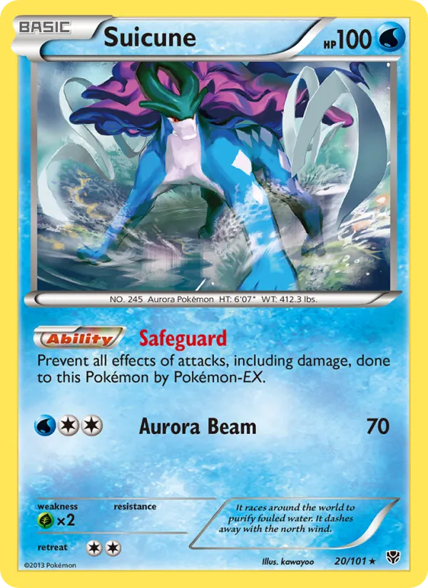 Suicune card