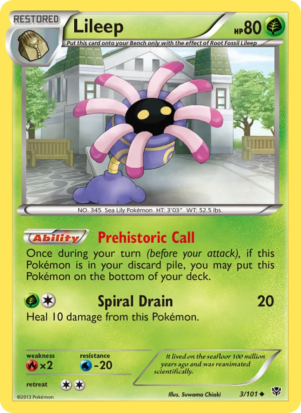 Lileep card
