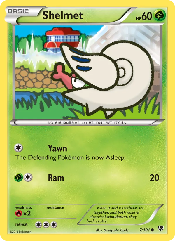 Shelmet card