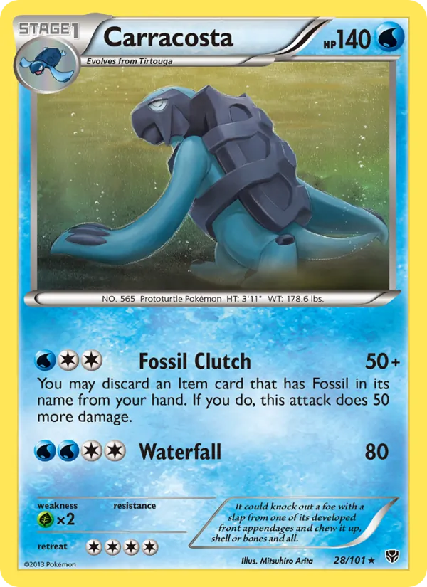 Carracosta card