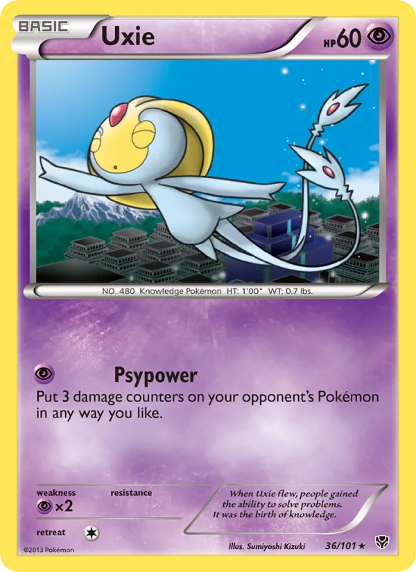 Uxie card