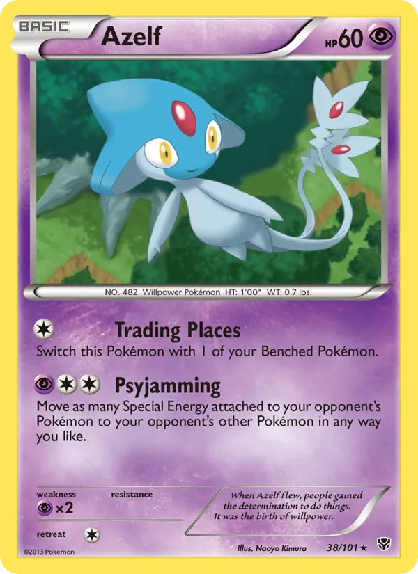 Azelf card