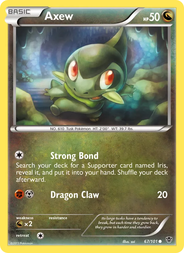 Axew card
