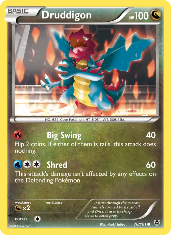 Druddigon card