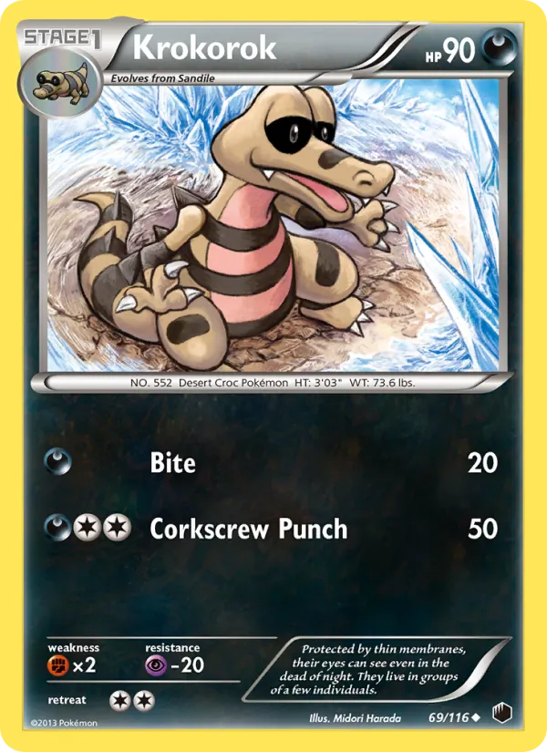 Krokorok card