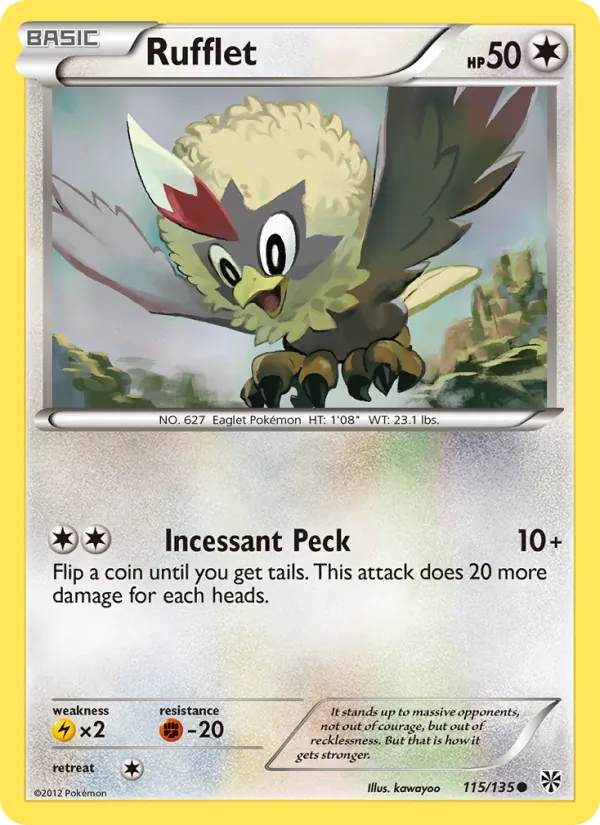 Rufflet card