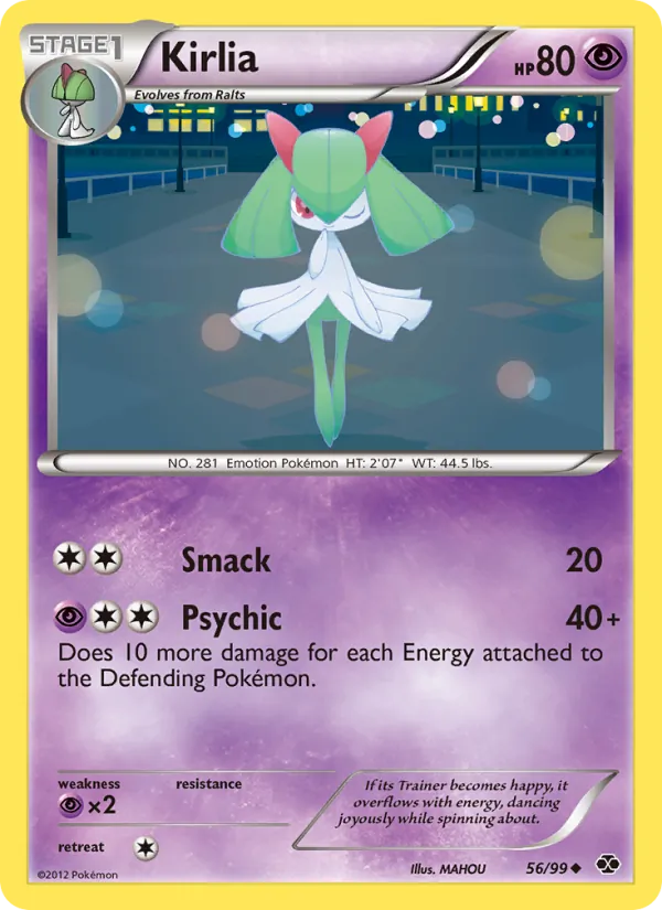 Kirlia card