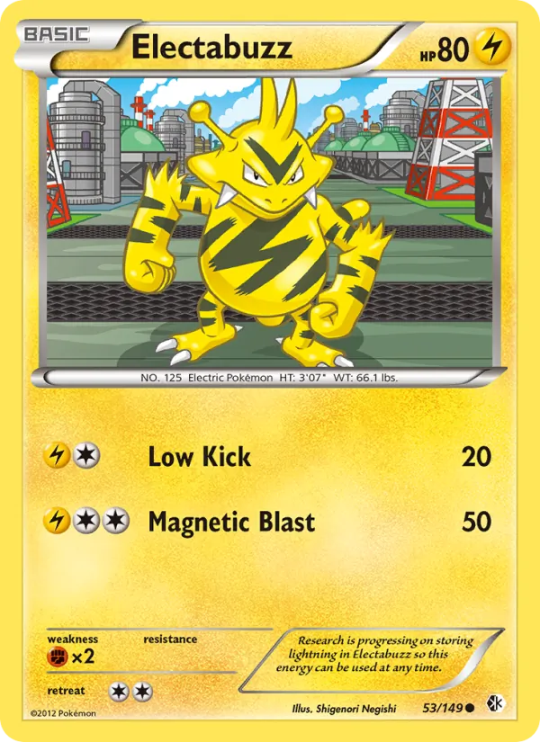 Electabuzz card