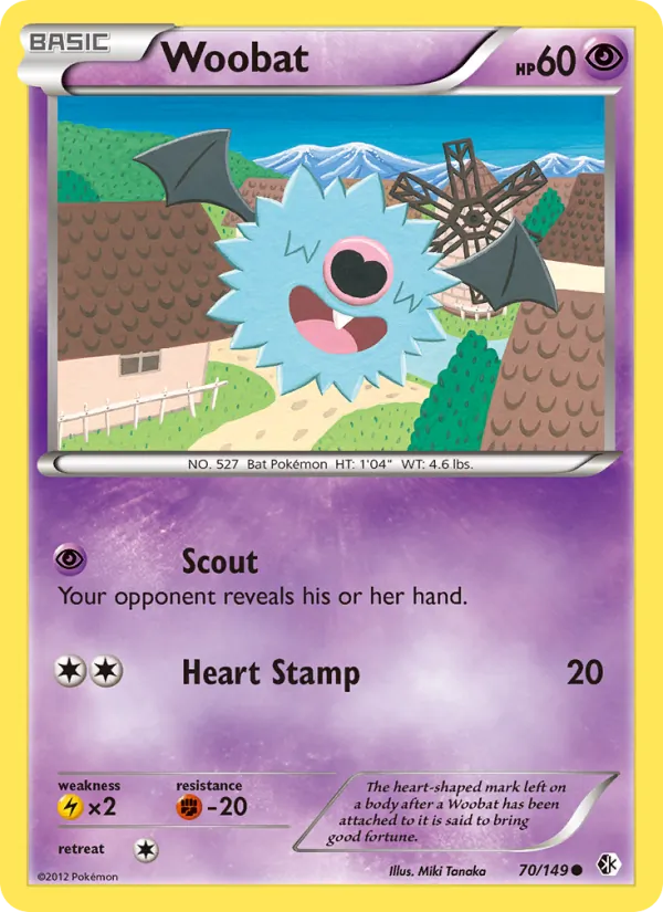 Woobat card