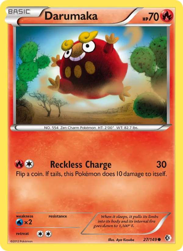 Darumaka card