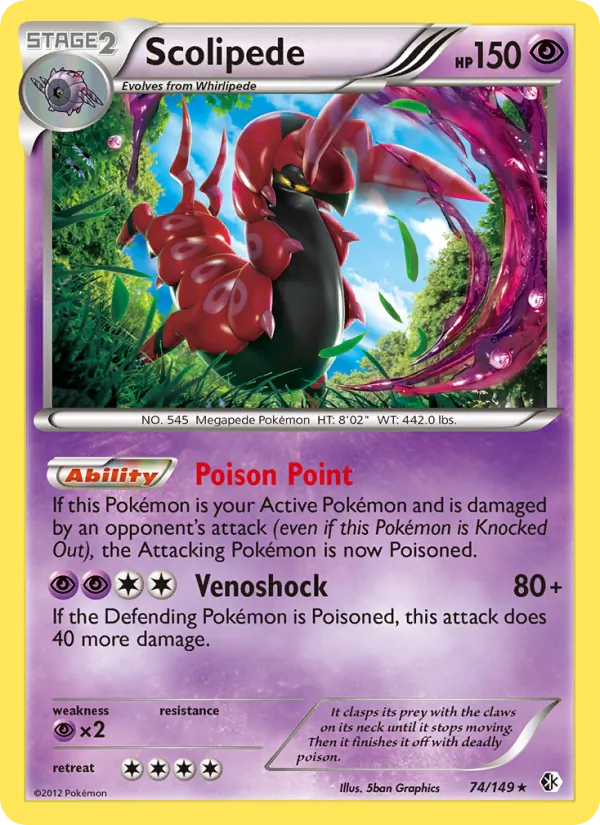 Scolipede card