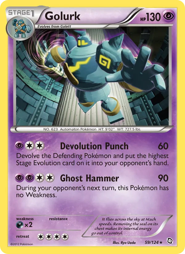 Golurk card