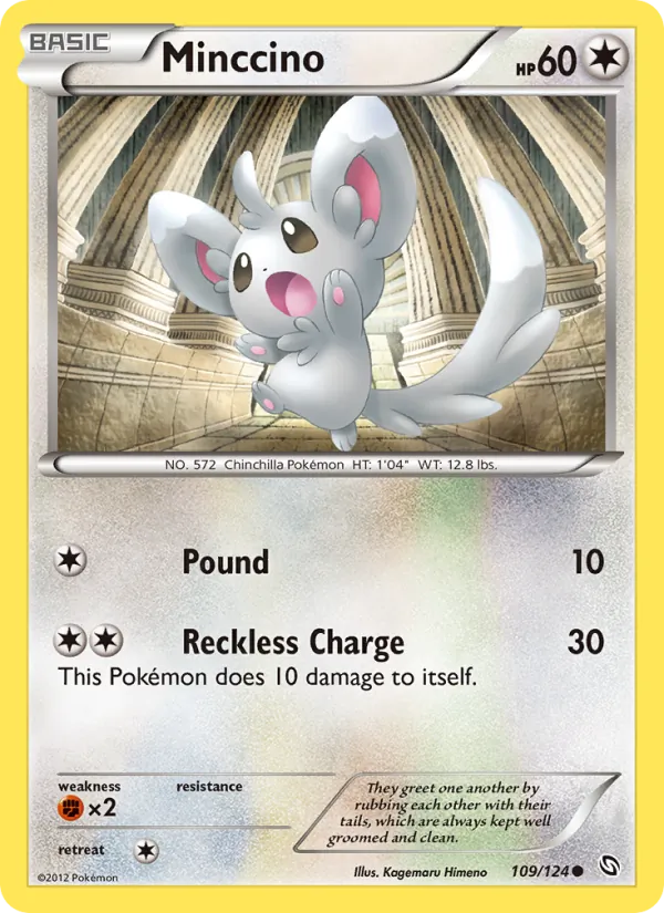 Minccino card