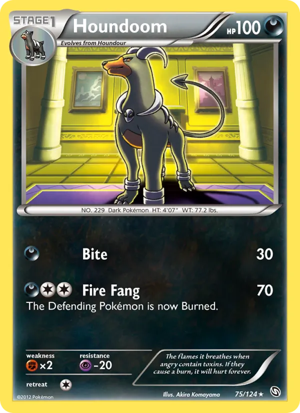 Houndoom card
