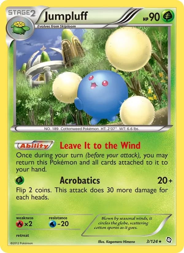 Jumpluff card
