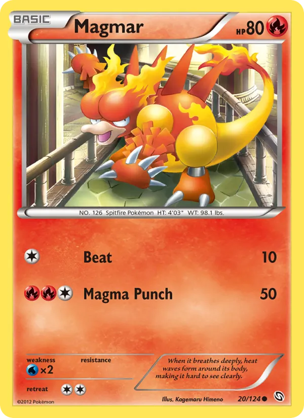 Magmar card