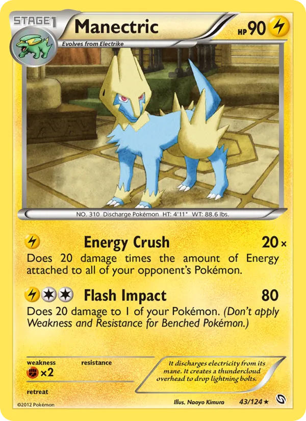 Manectric card